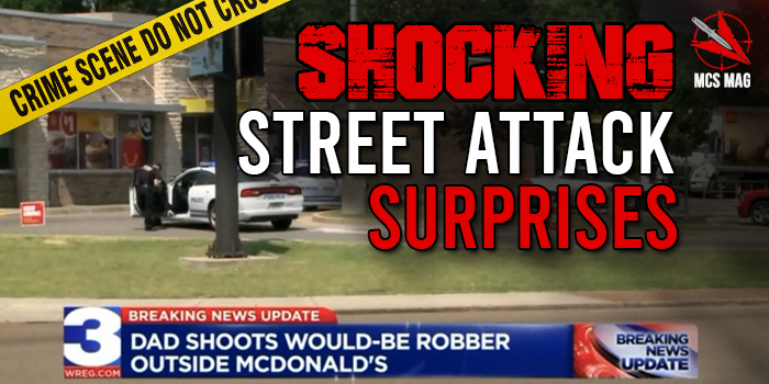 Shocking Street Attack Surprises: CCW Tactics For Real Street Fights - Dad Drops Baby And Draws Gun