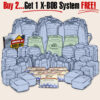 X-BOB - Buy 2 Get 1 Free (1 Payment of $165 + 2 More Monthly Payments of $165) + 3 FREE Bugout Rolls